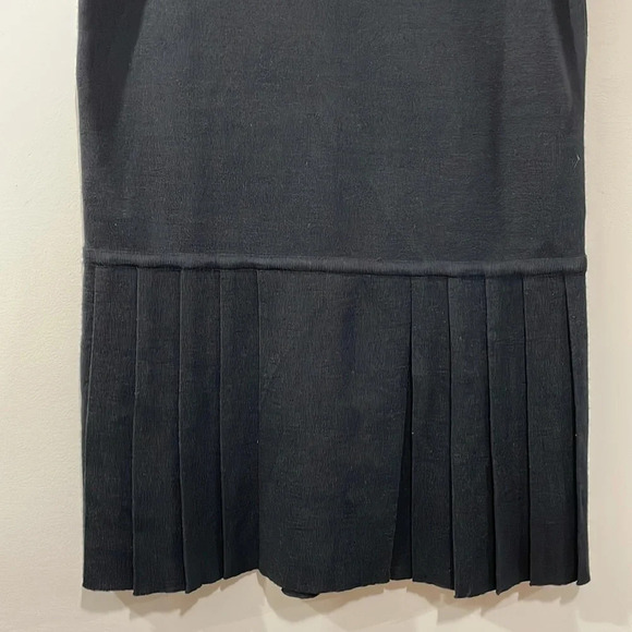 NWOT Vintage Andrea Jovine Wool Sleeveless Drop Waist Pleated Sweater Dr… - Picture 3 of 14